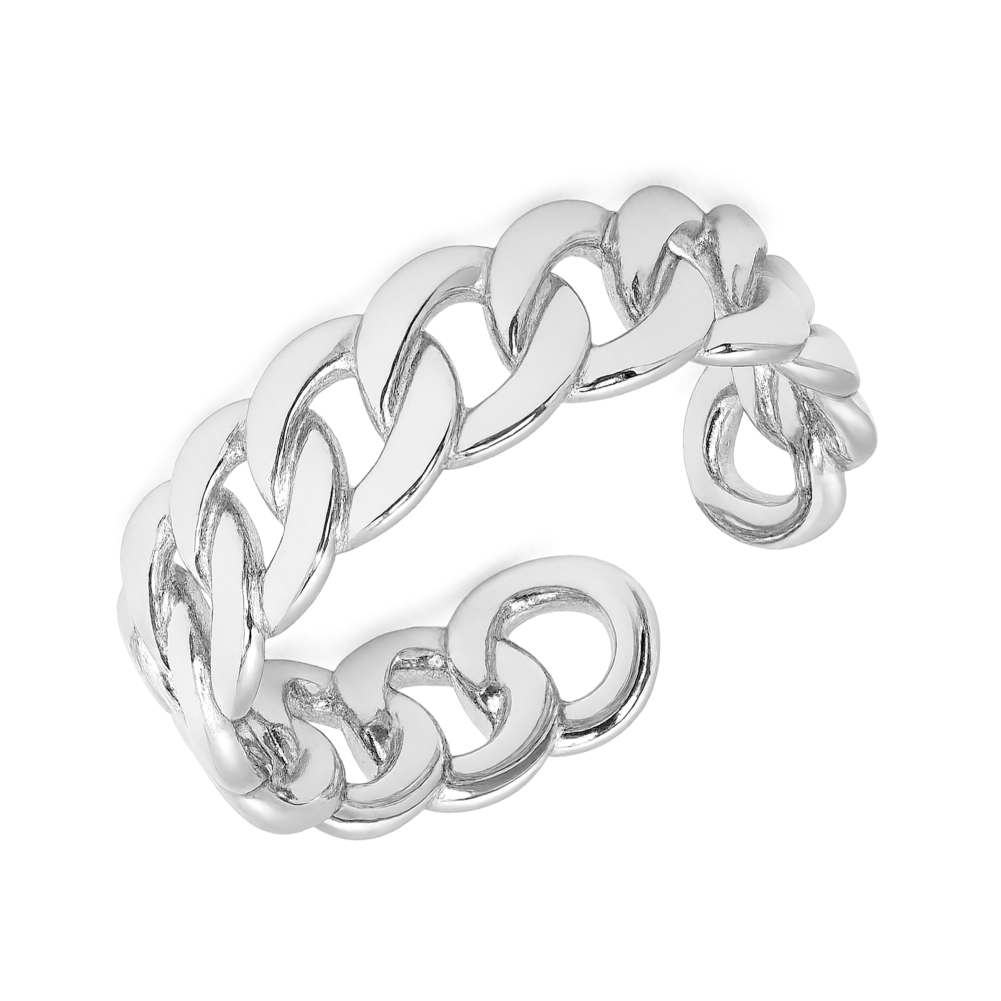 Silver Chain Ring 