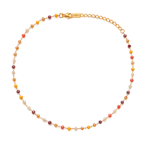 Choker Beads Sunset Oro
