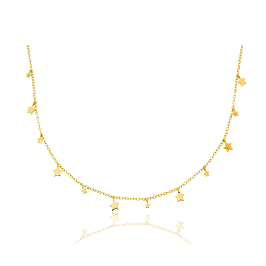 Choker Estrellitas Oro