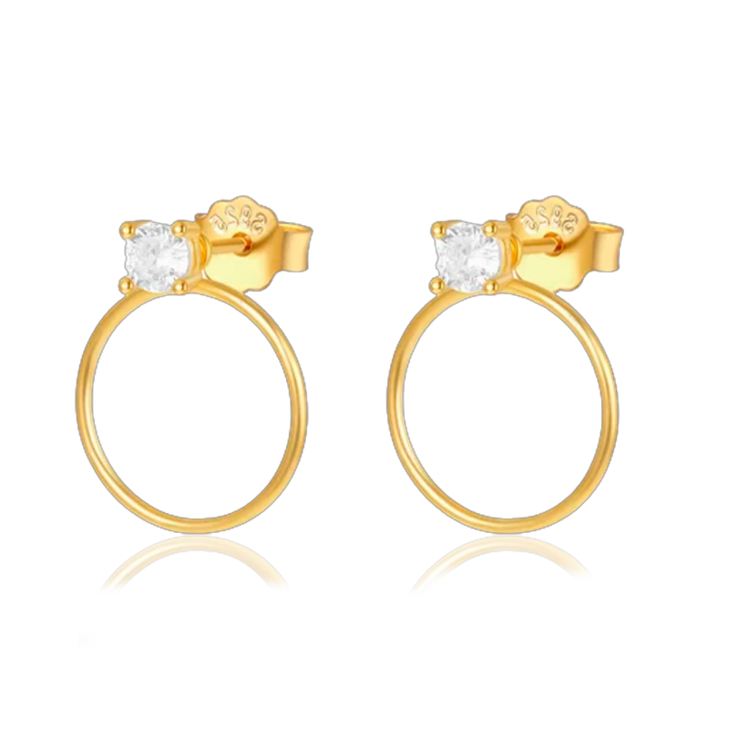 Stary Gold Earrings