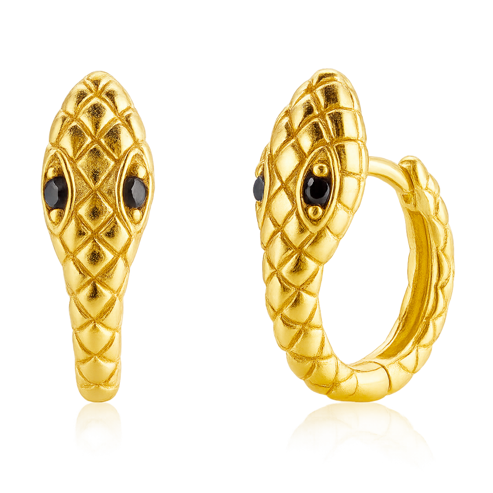 Aros Cobra Oro