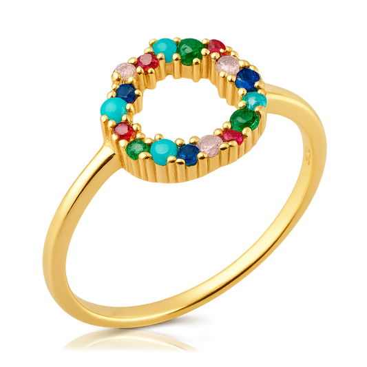 Anillo Colorful Doli Oro