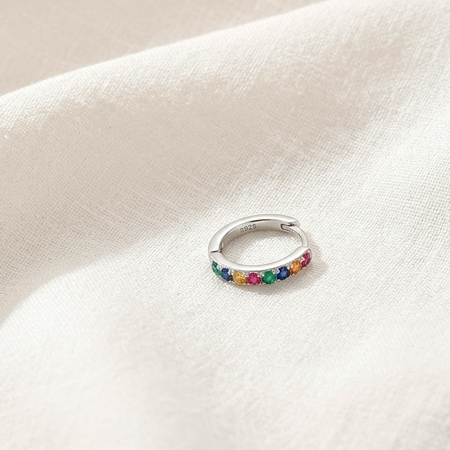 Aro Colorful Plata - 9mm