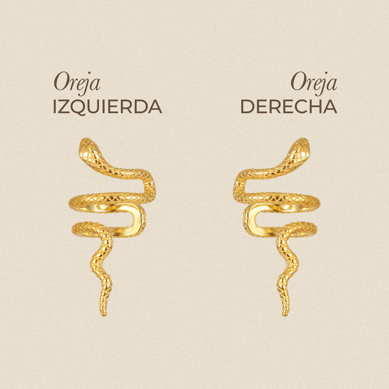 Ear Cuff Serpy Oro