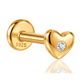 Pendiente Love Dot Oro