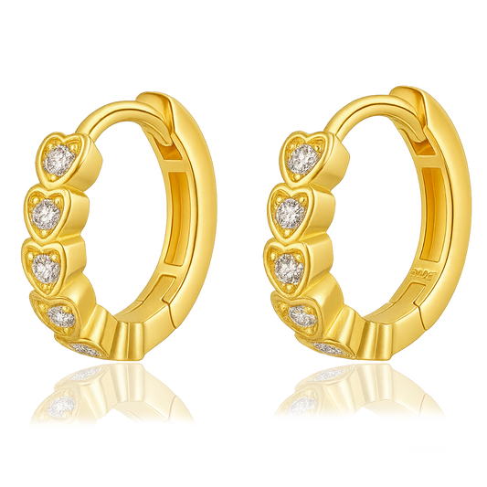 Axelia Gold Earrings