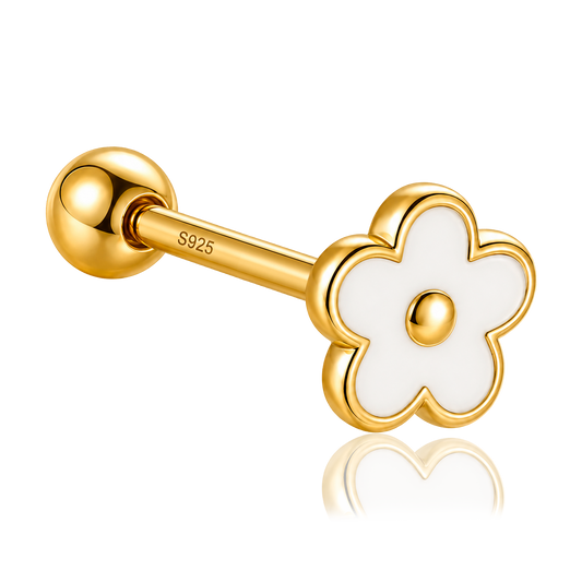 Pendiente Cute Flower Oro