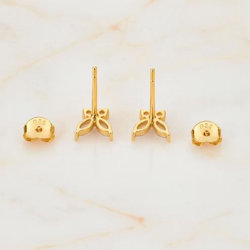 Stary Gold Earrings
