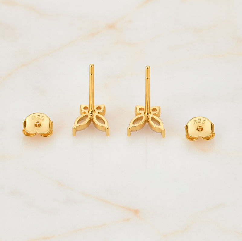 Stary Gold Earrings