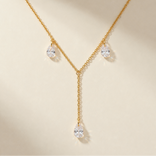 Collana Luna e Stella Oro
