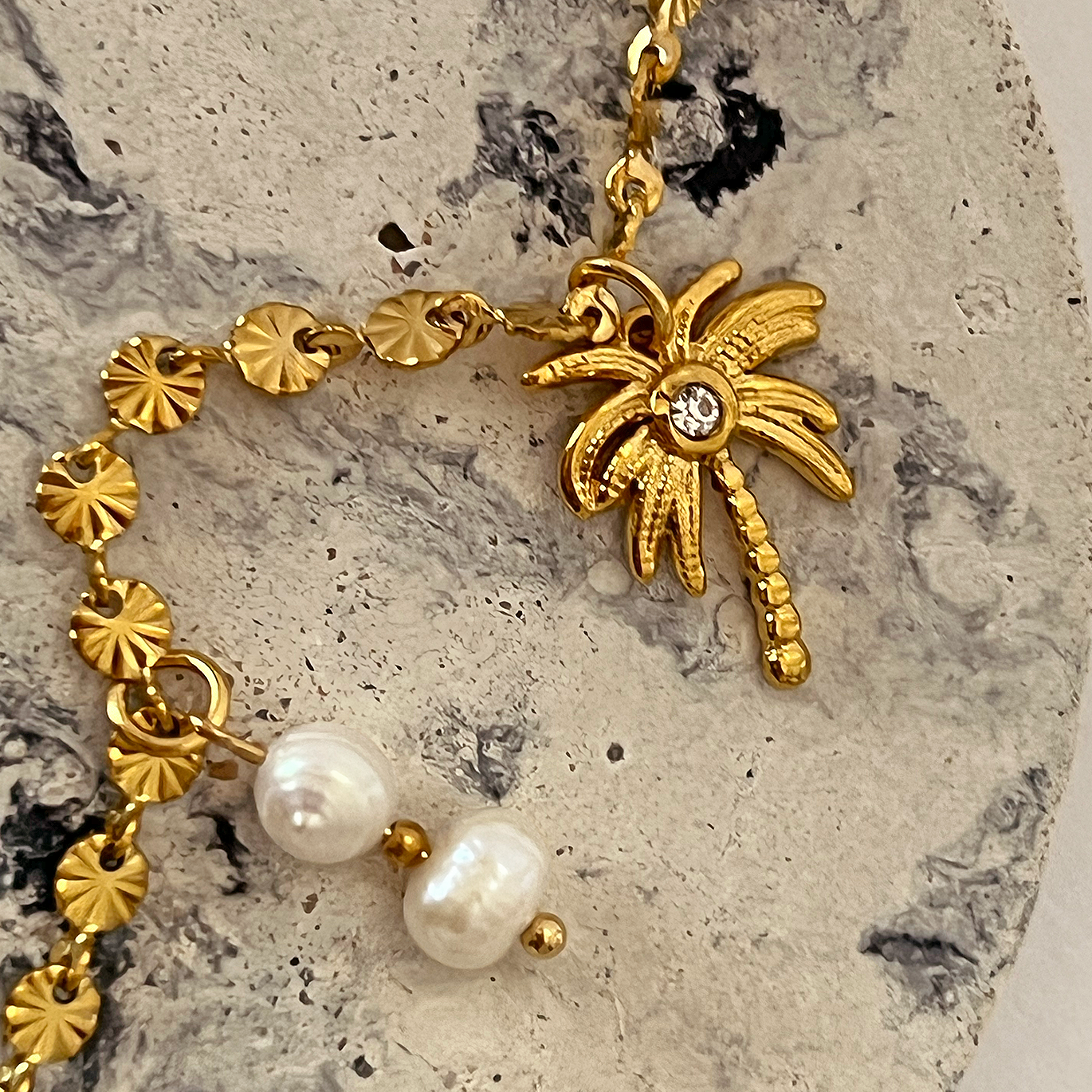 Gold Sun Necklace