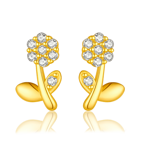 Stary Gold Earrings