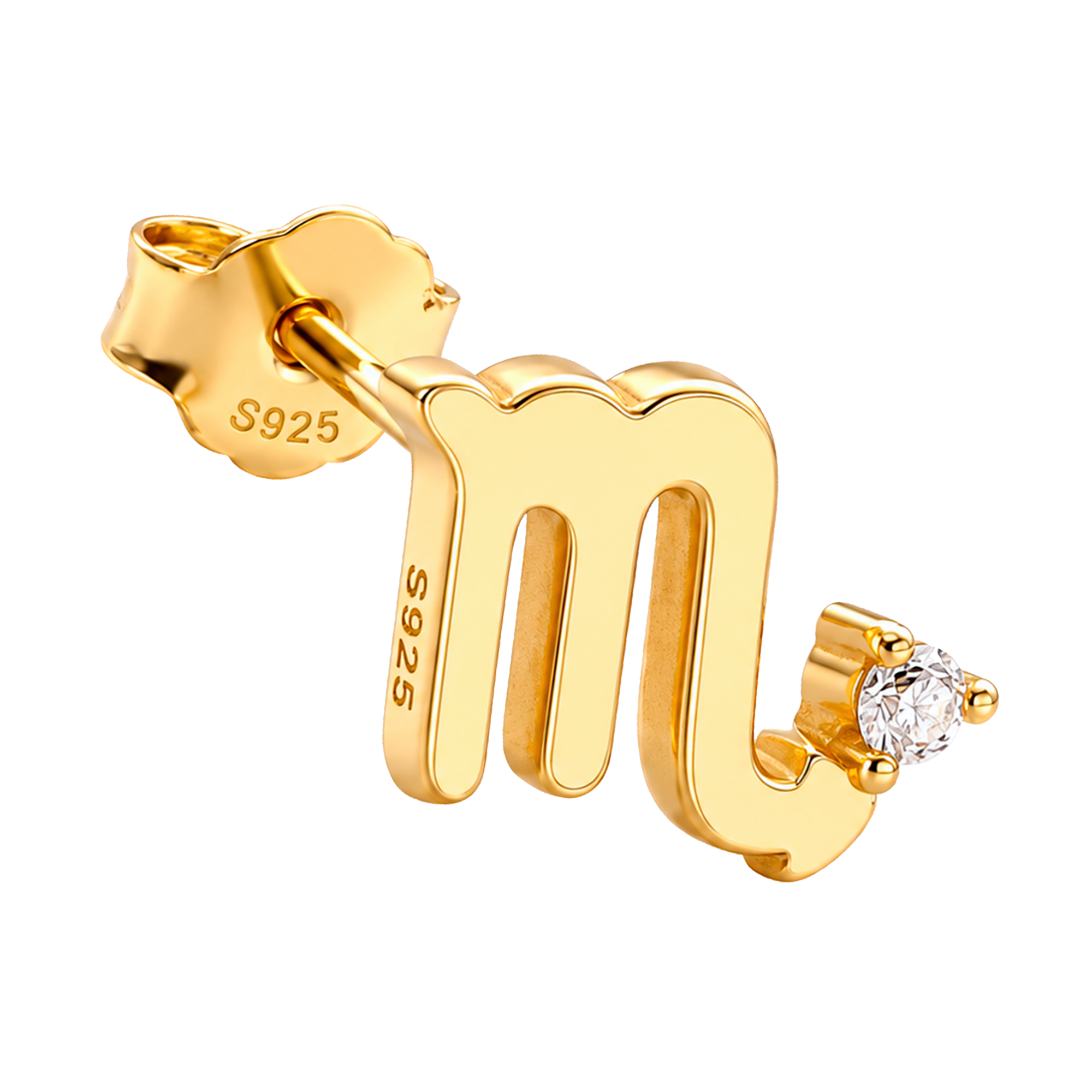 Orecchino Mini Zodiaco Oro