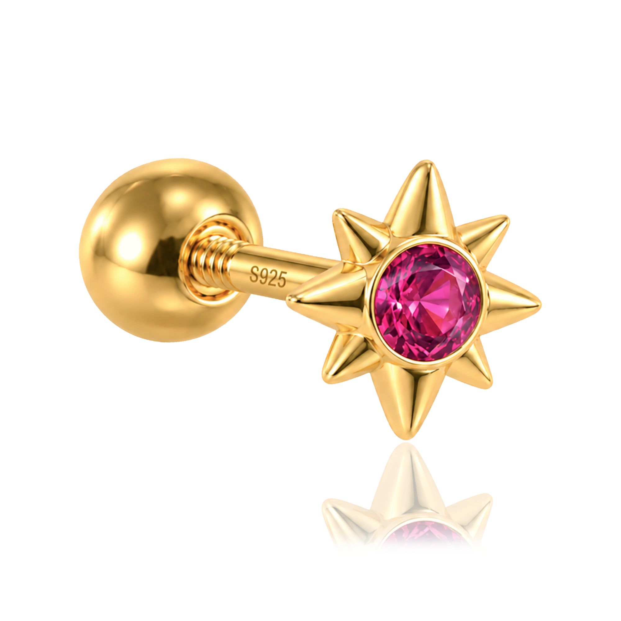 Orecchino Blossom Oro Rosa