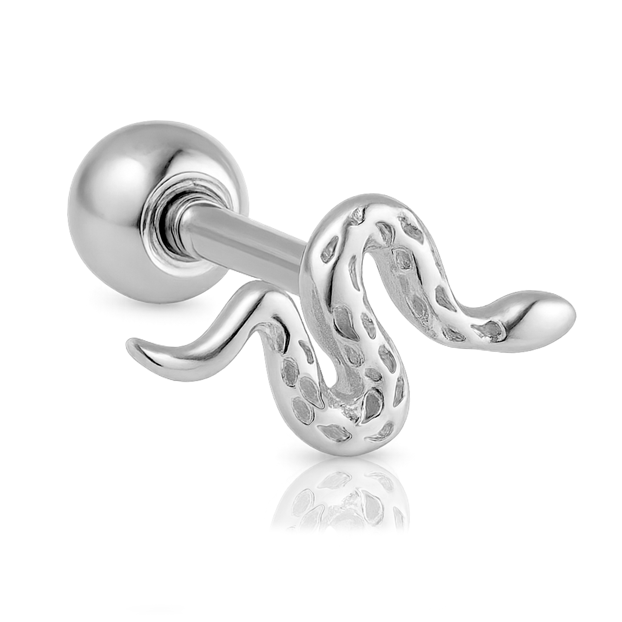 Gold Mini Snaky Earring