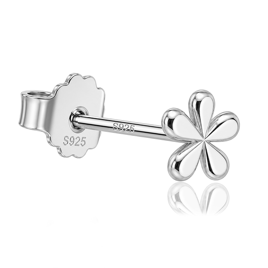 Pendiente Florecilla Plata