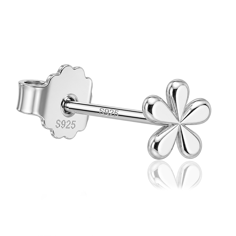 Pendiente Florecilla Plata