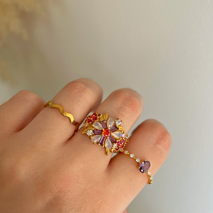 Zarina Lilac Ring