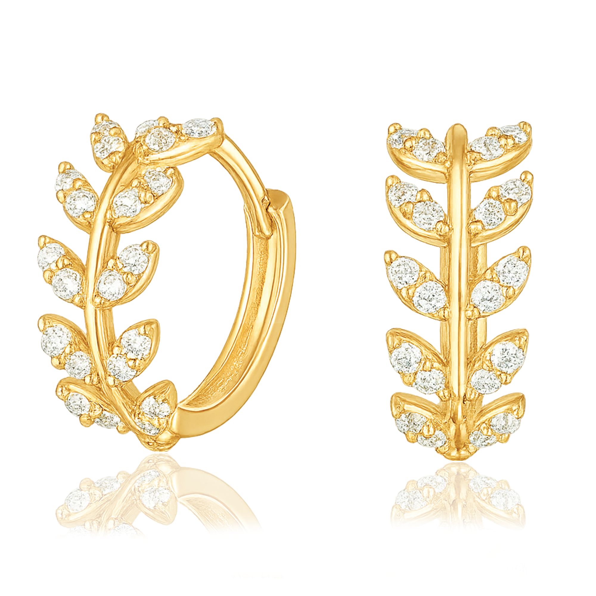 Axelia Gold Earrings