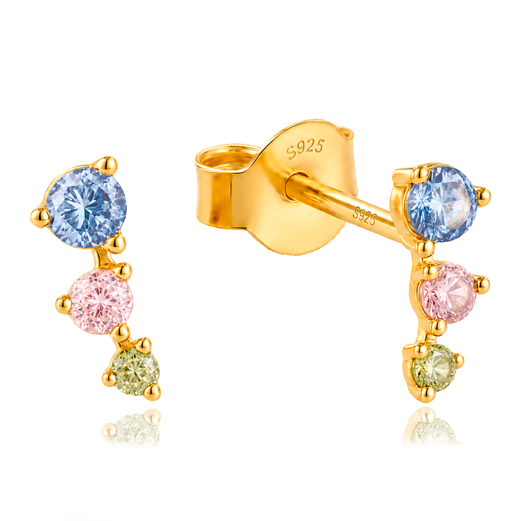 Stary Gold Earrings