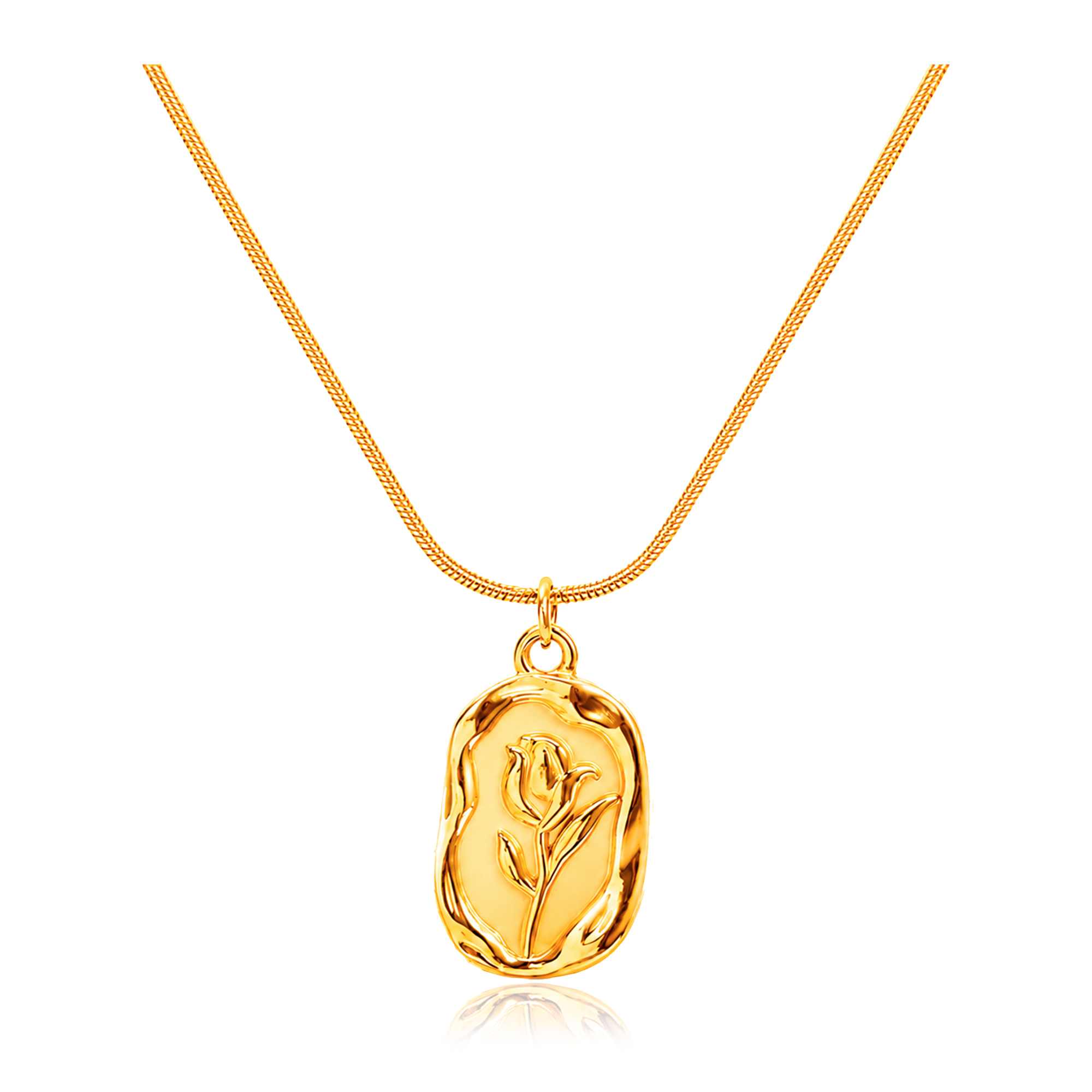 Gold Sun Necklace