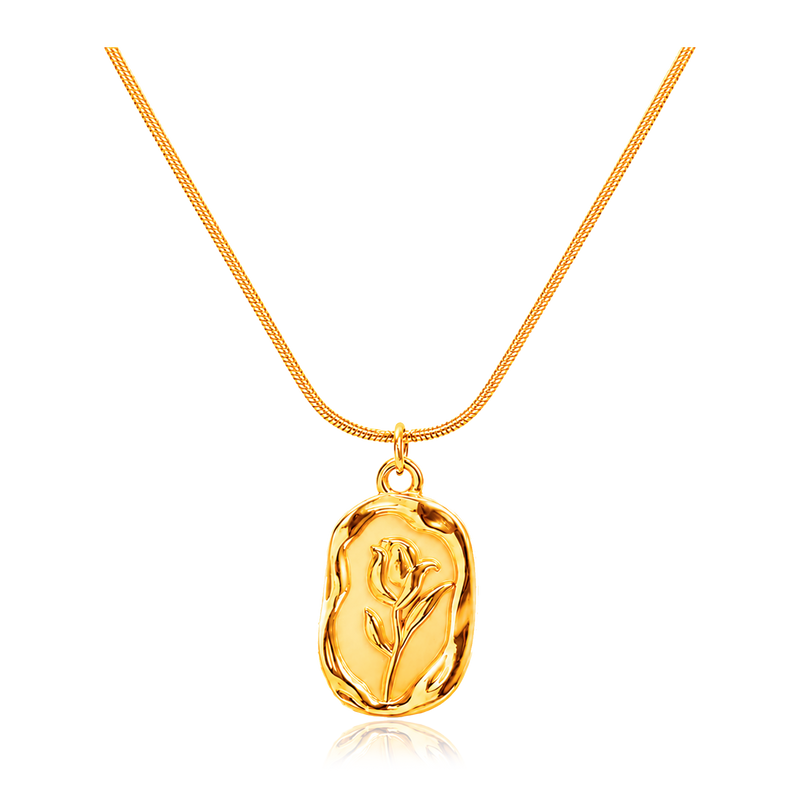 Gold Sun Necklace