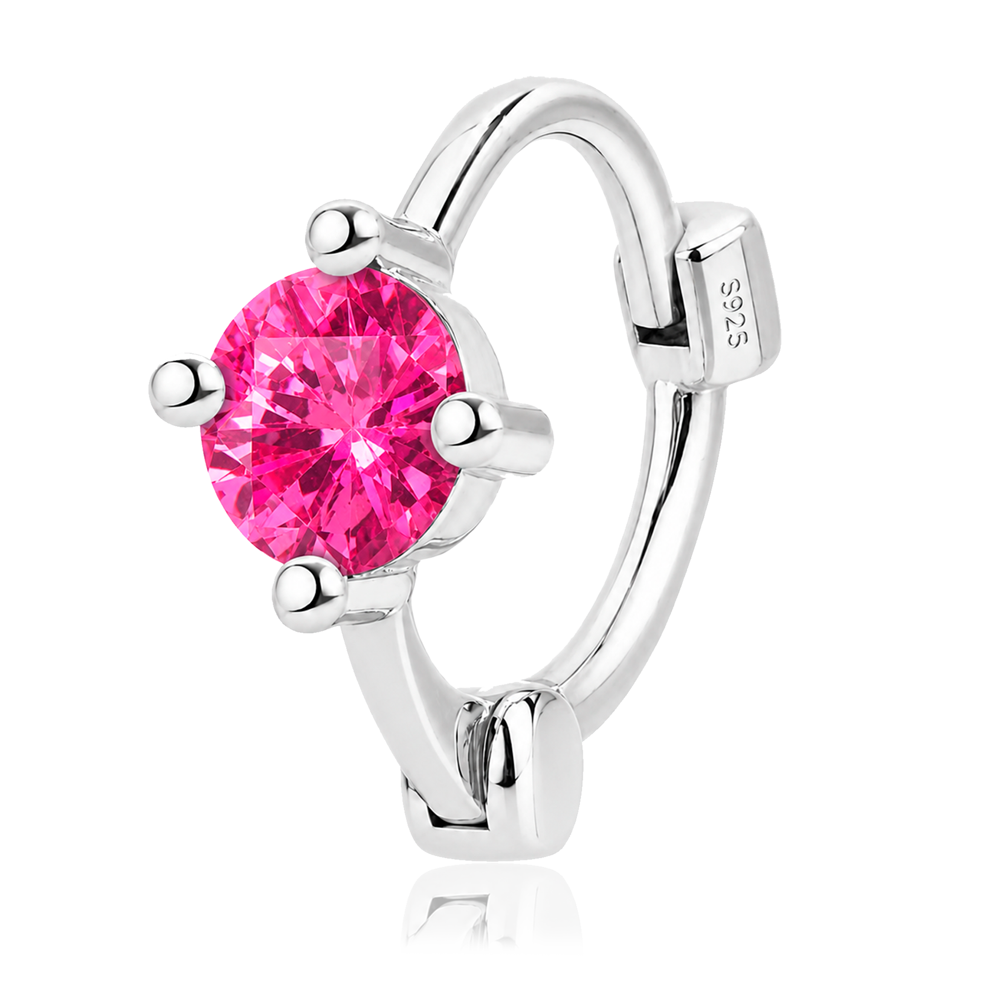 Aro Mini Sirka Rosa Plata