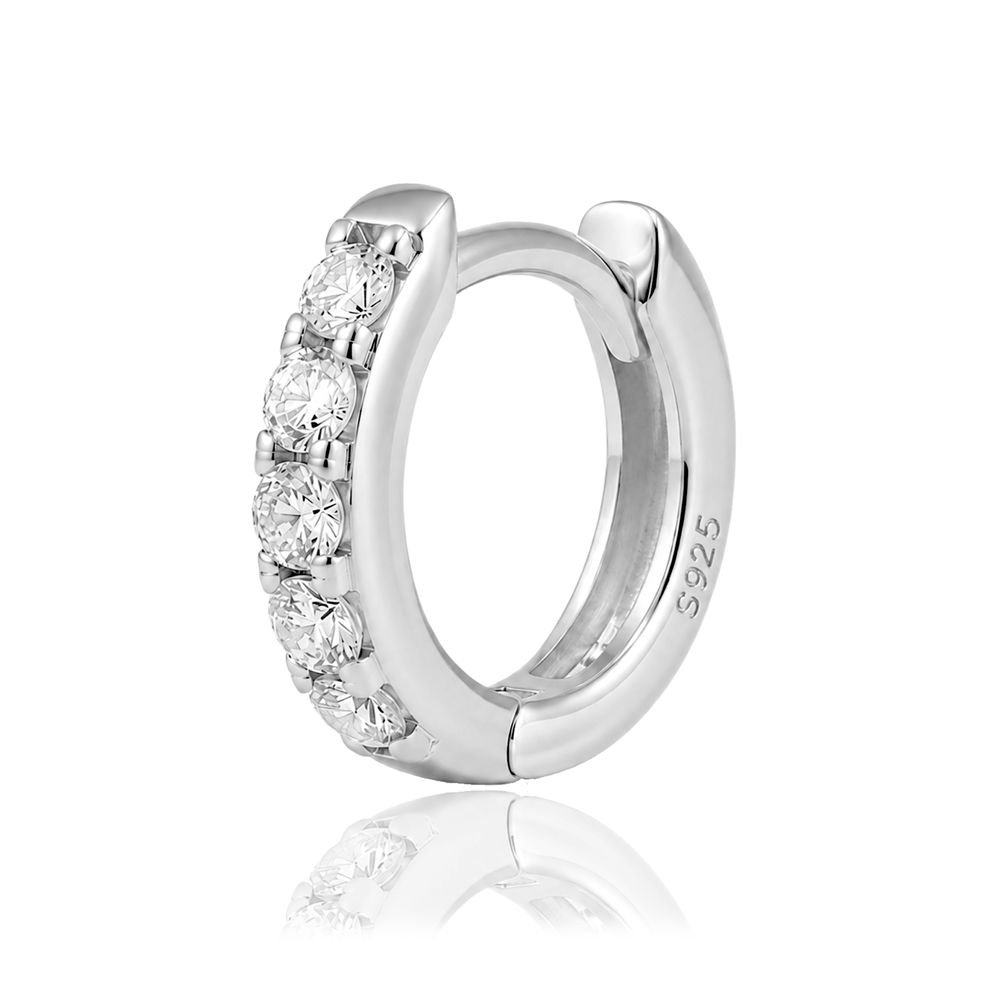 Aro Mini Blanco Plata - 6mm