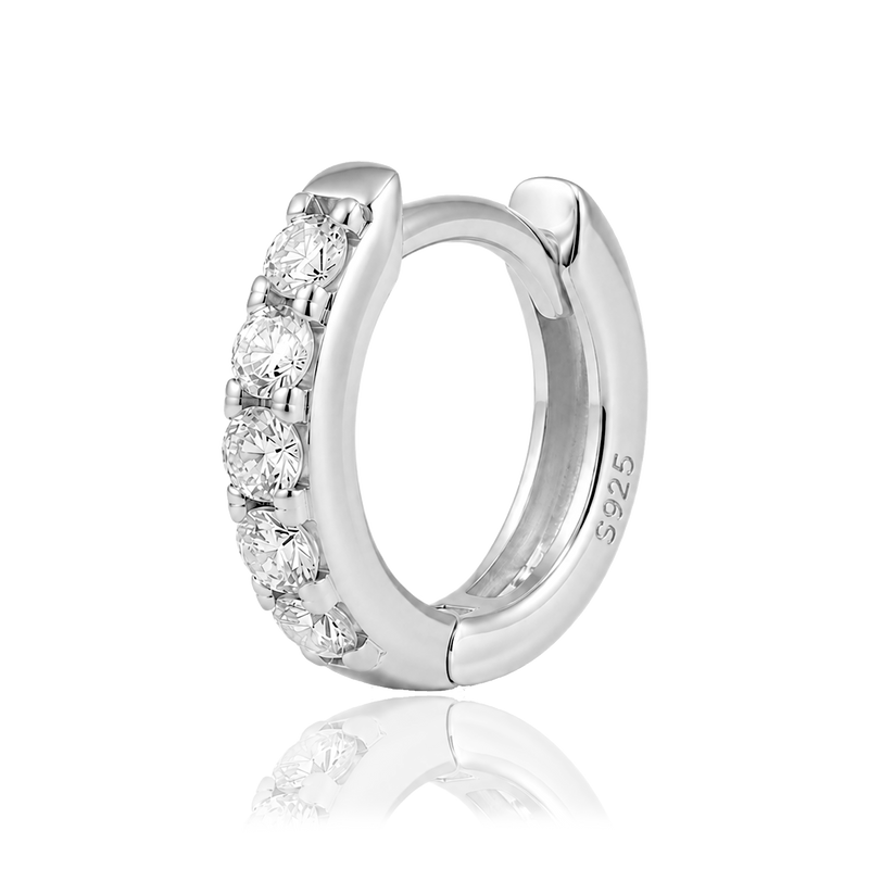 Aro Mini Blanco Plata - 6mm