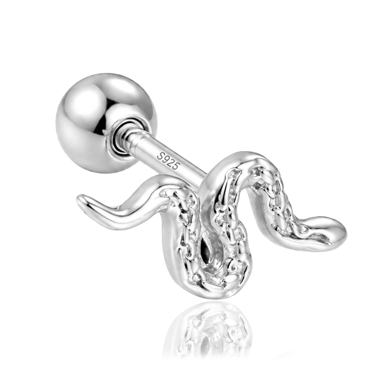 Gold Mini Snaky Earring