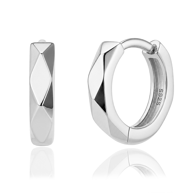 Aros Geometric Plata