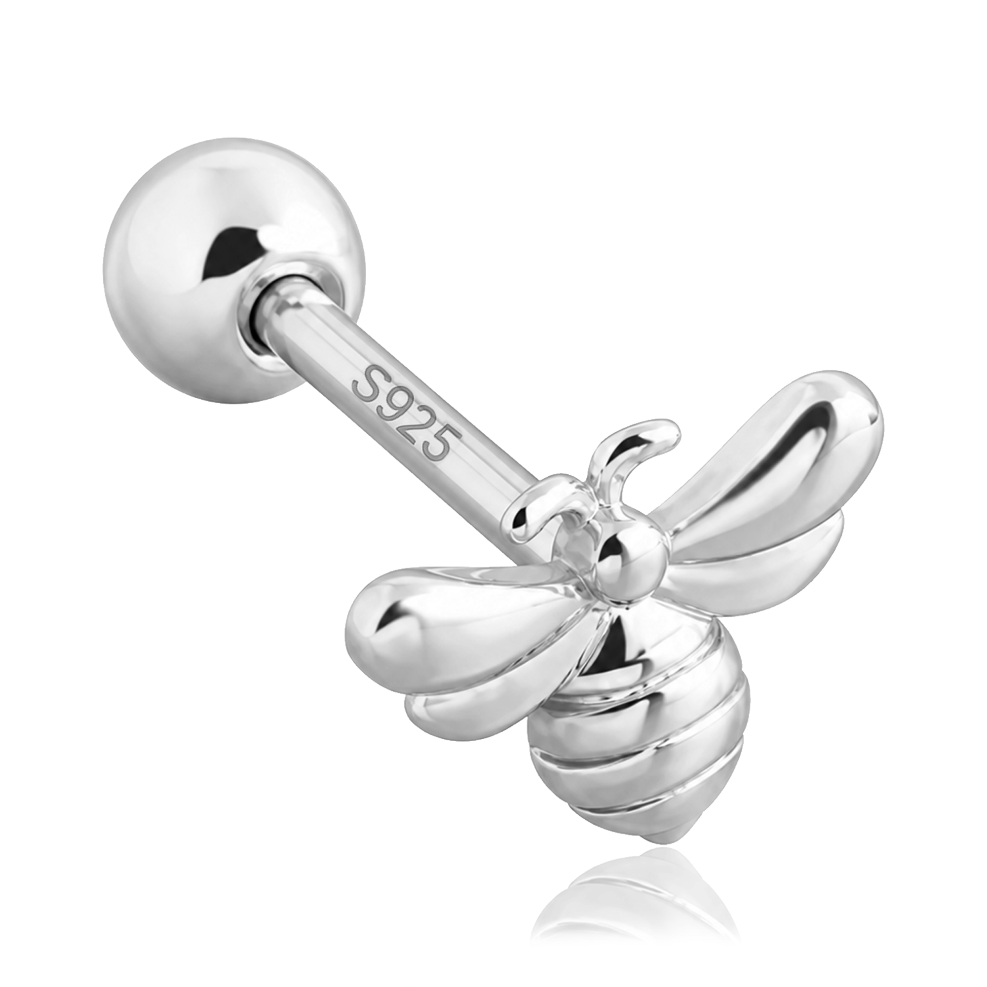 Orecchino mini Ape Argento