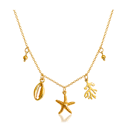 Gold Sun Necklace