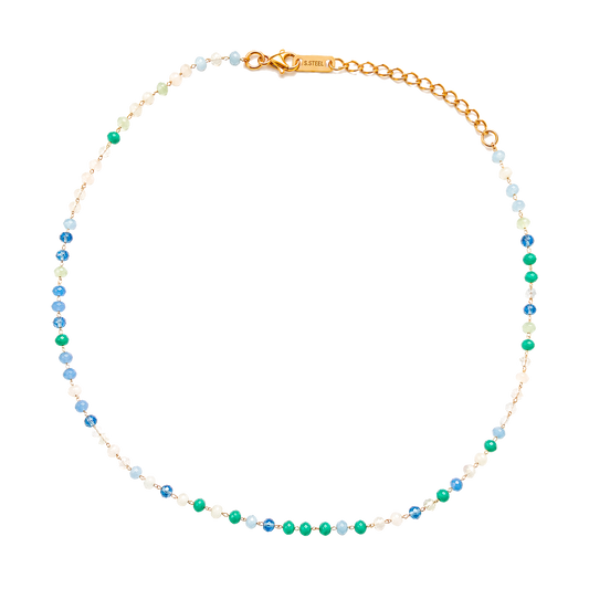 Choker Beads Ocean Oro
