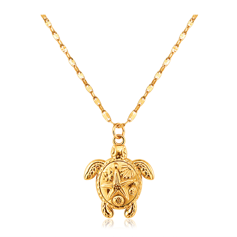 Collana Tartaruga Marina Oro