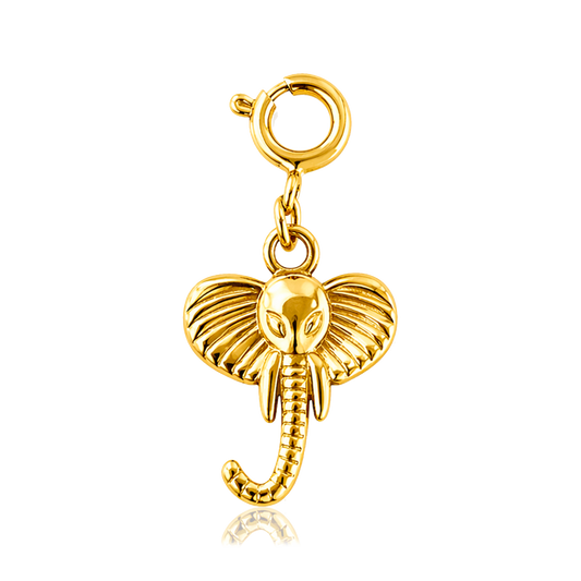 Charm Mini Elephant Oro