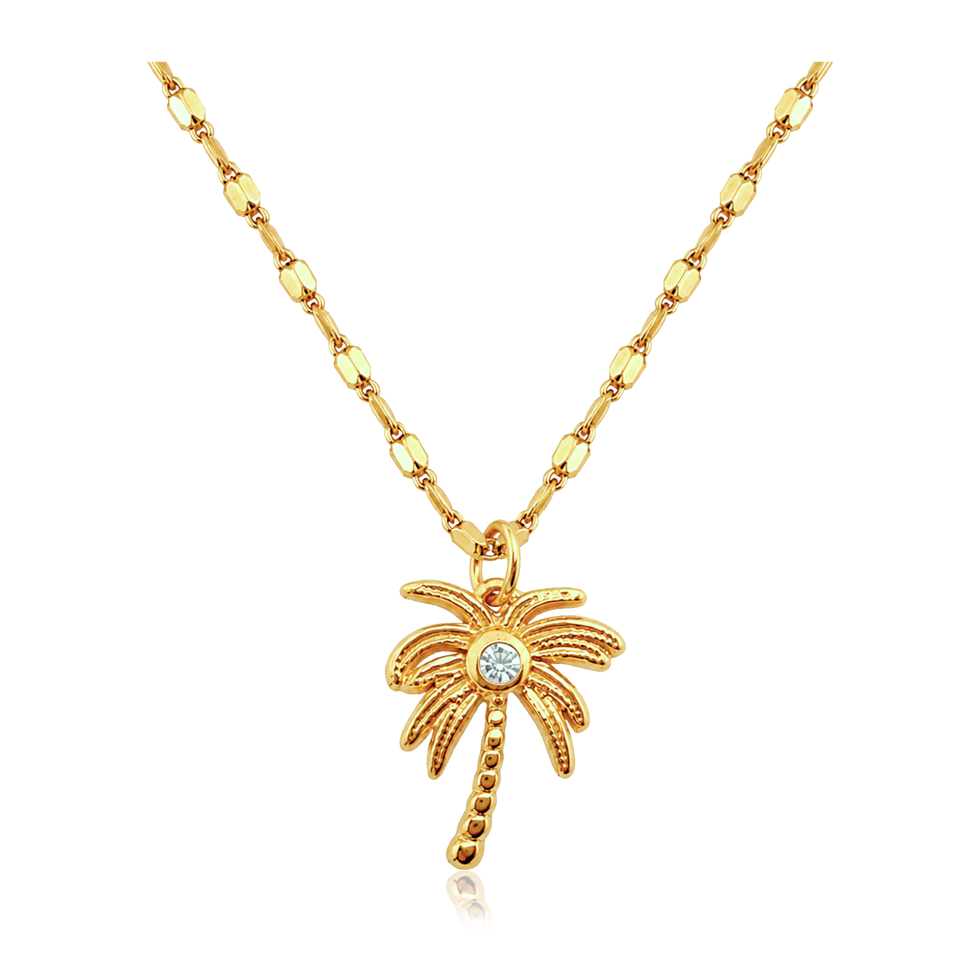 Gold Sun Necklace