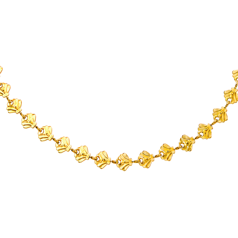 Choker Mini Shells Oro