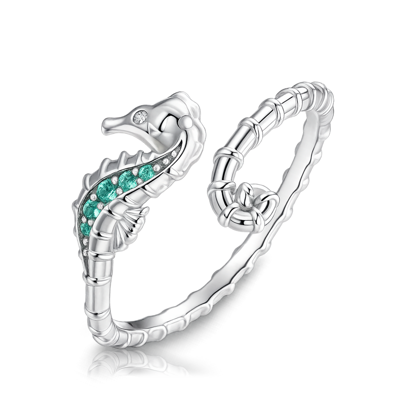 Anillo Caballito de Mar Plata