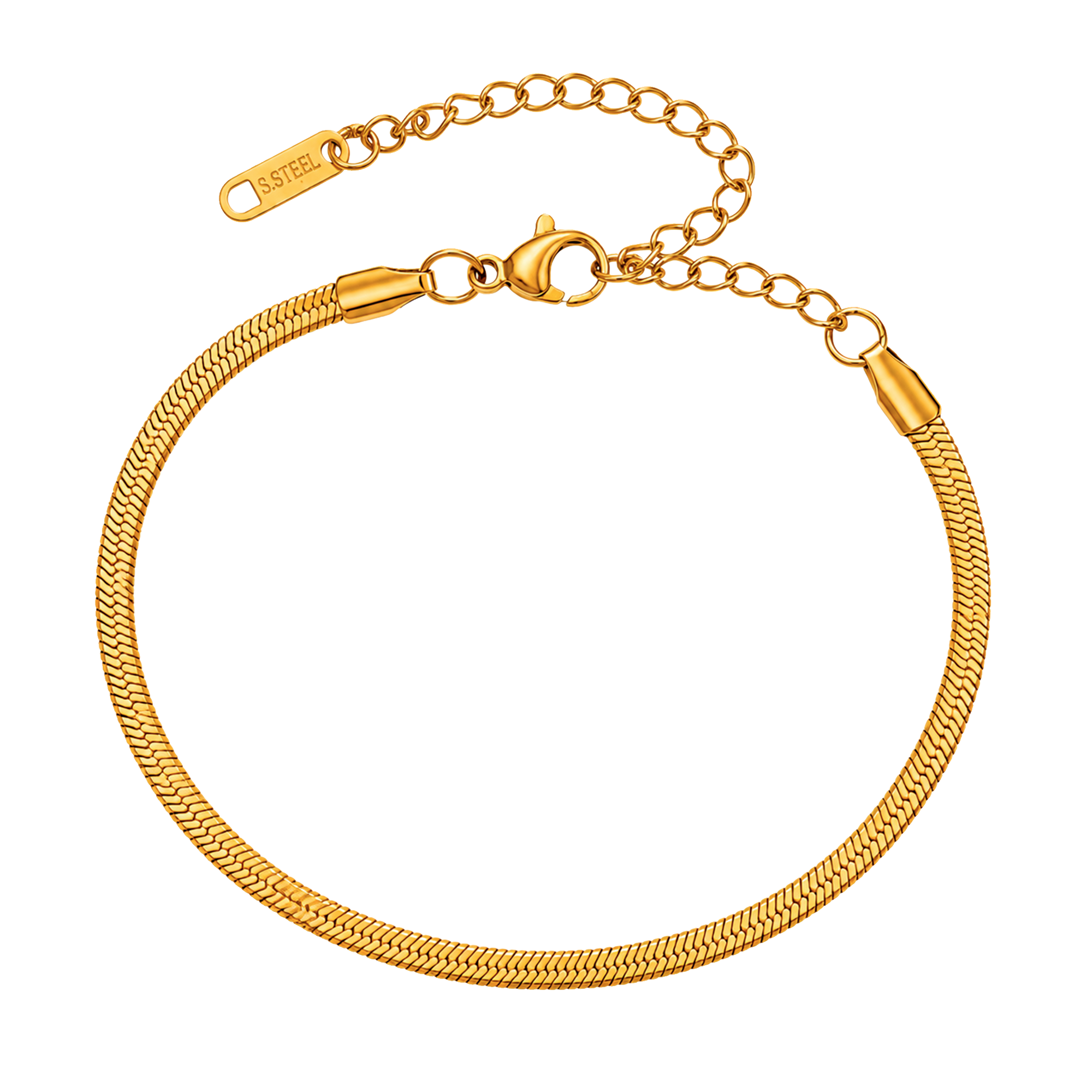 snake chain anklet