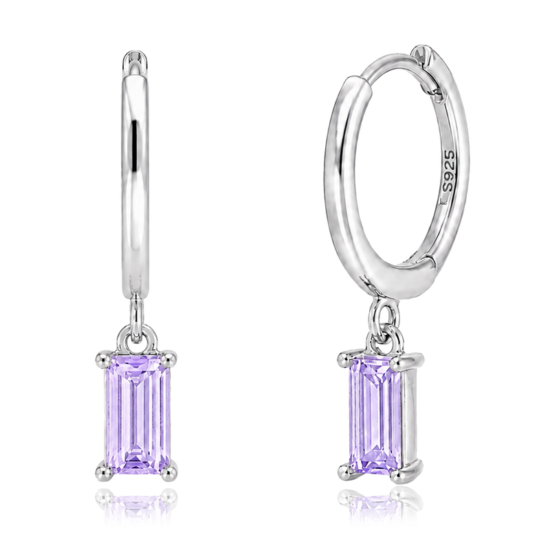 Phoebe White Earrings