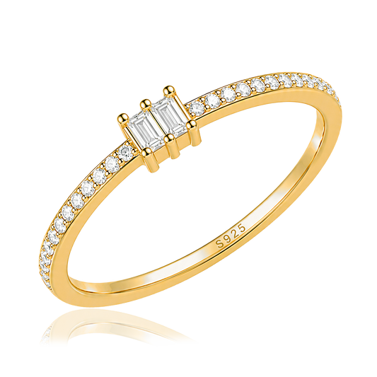 Anello Cielo Oro Bianco