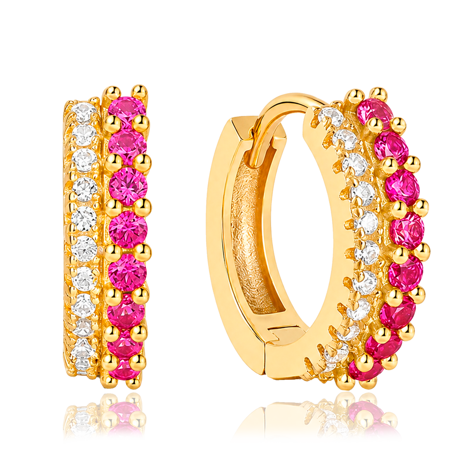 Orecchini Mava Rosa Oro