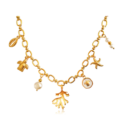 Collar Fondo del Mar Oro