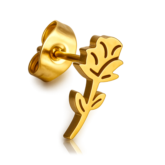 Pendiente Rosa Oro