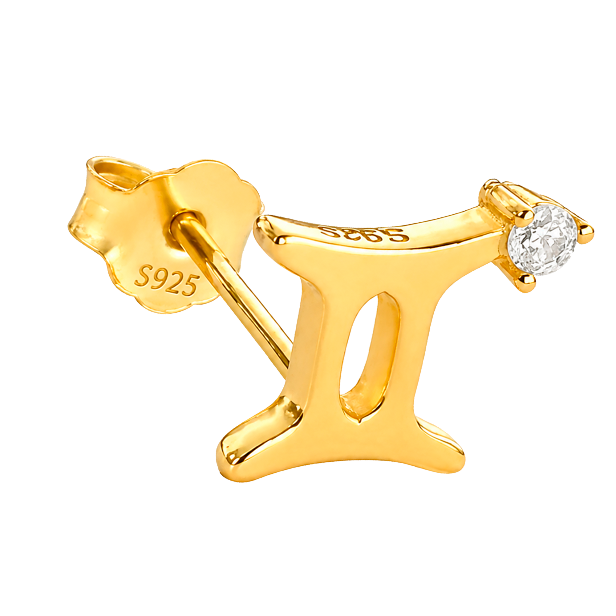 Orecchino Mini Zodiaco Oro