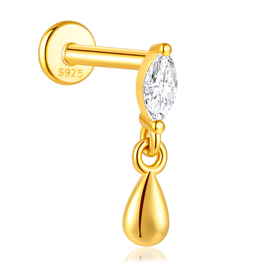 Pendiente Nura Oro