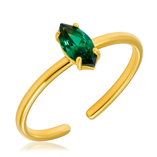 Deyn Green Gold Ring 