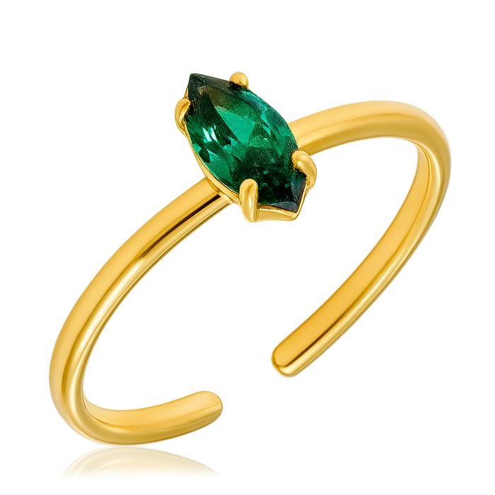 Deyn Green Gold Ring 