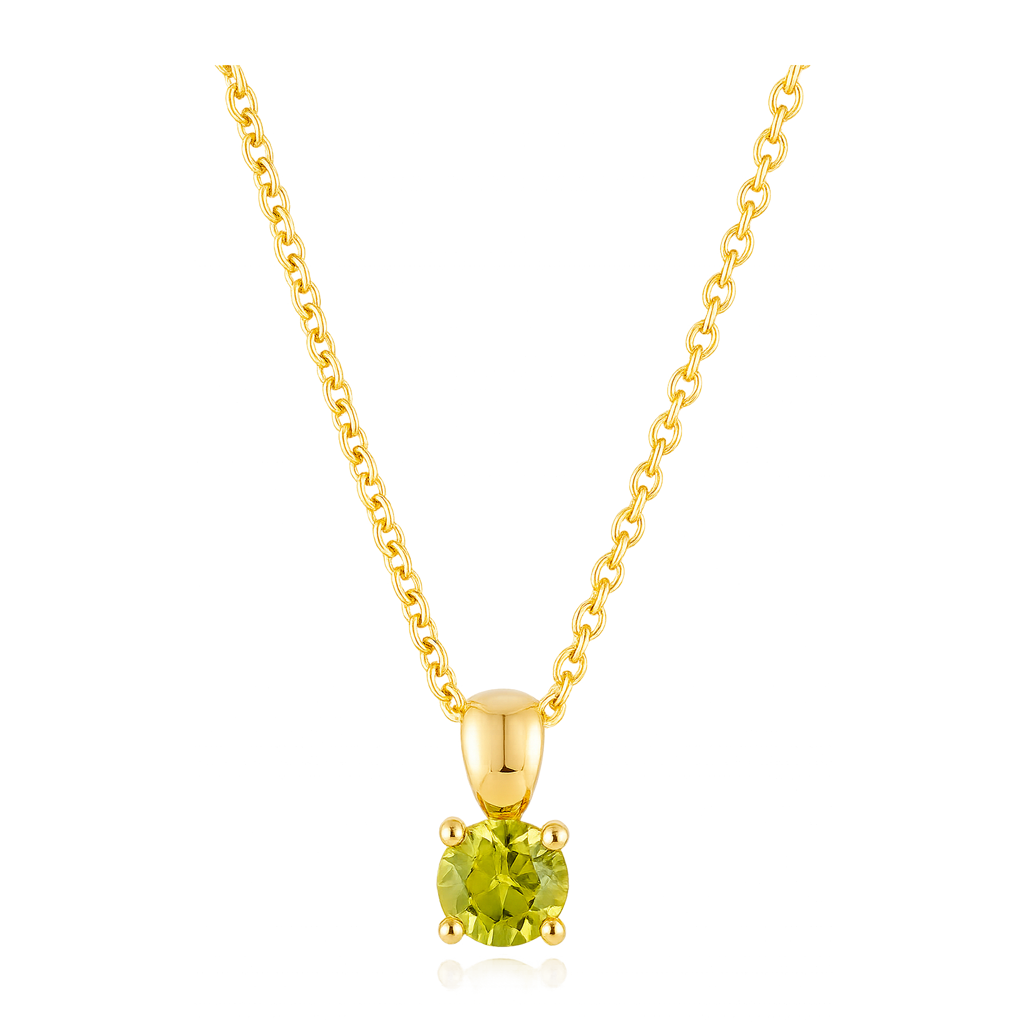 Green Dot Necklace 